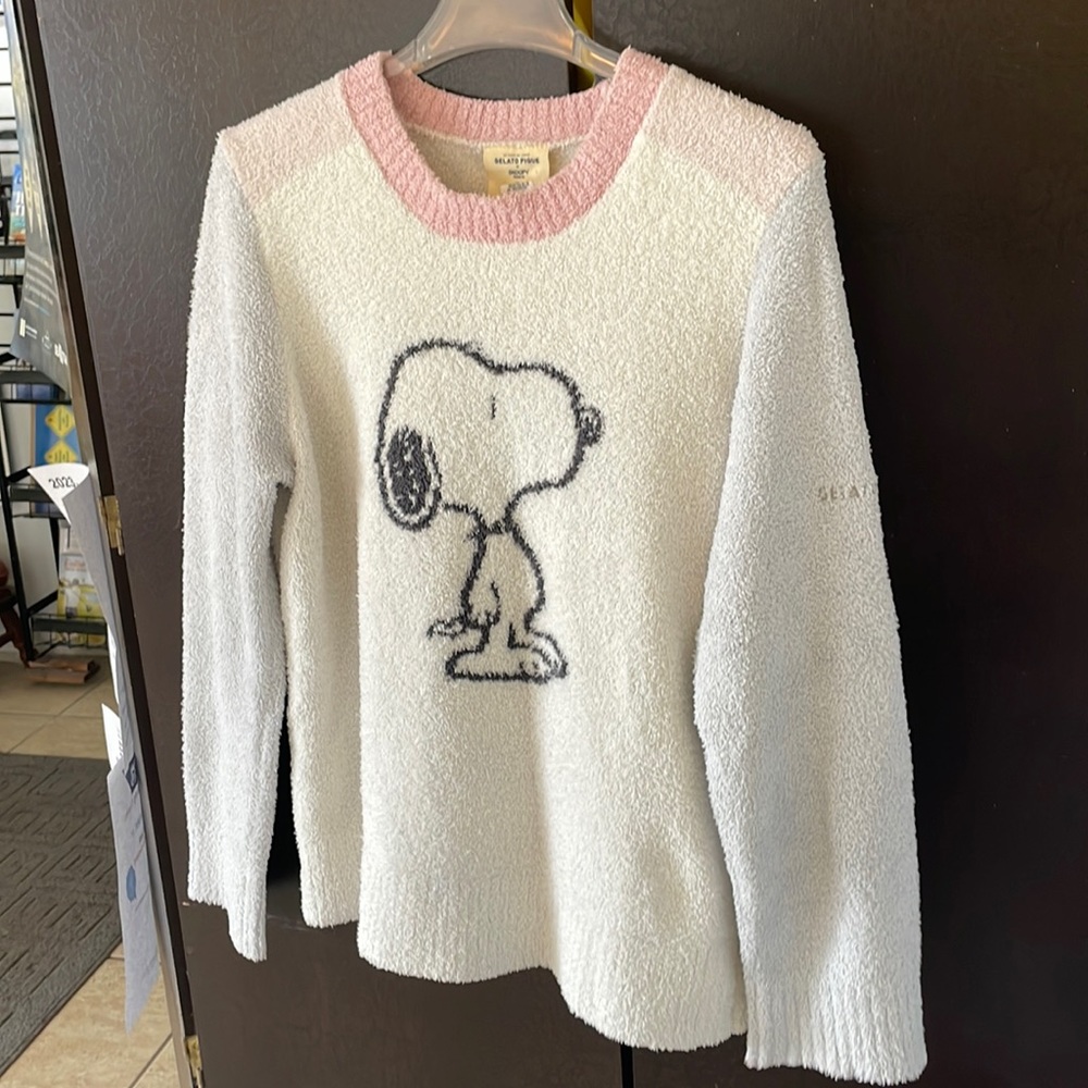 Gelato Pique Snoopy long sleeve shirt. Women’s size large.